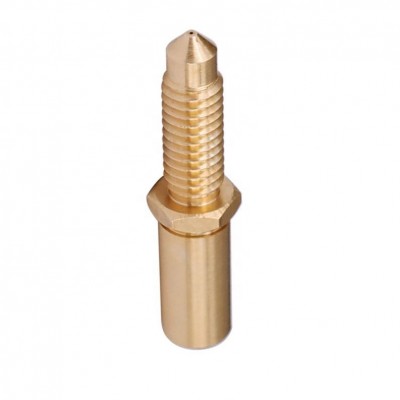 3D printer accessories multi-nozzle integrated nozzle throat pipe connected copper nozzle lower thread 0.4MM