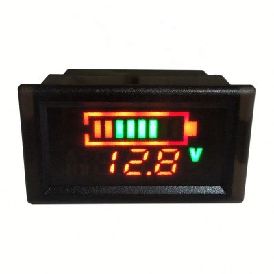 Waterproof vehicle power voltmeter digital lithium lead-acid car battery display meter