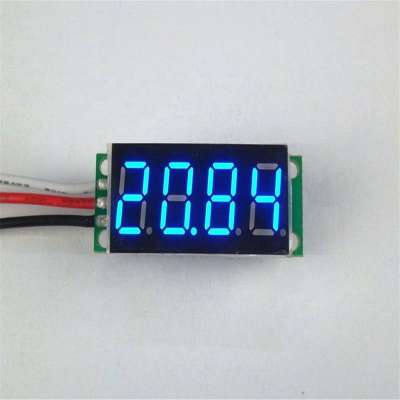 DC LED Display 4 Bit Digital Voltmeter Panel Voltage Tester Meter 0-50V